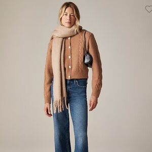 Brown Cable Knit Sweater